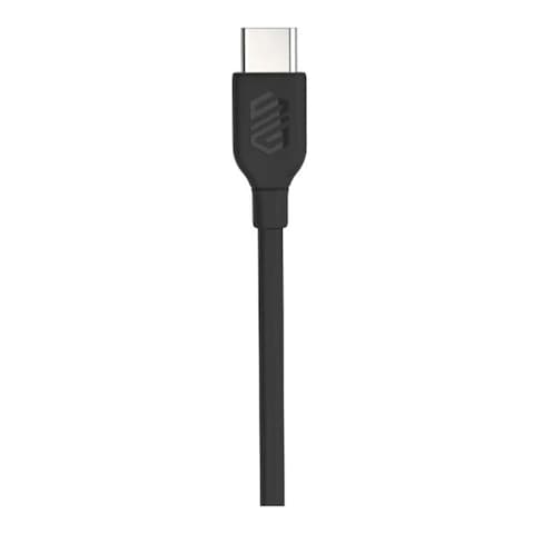 كابل سمارت جيت USB-C الى USB-C مضفر سريع - 1.8 متر - أسود - SGCA-BCCF180B