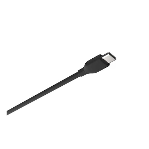 كابل سمارت جيت USB-C الى USB-C مضفر سريع - 1.8 متر - أسود - SGCA-BCCF180B