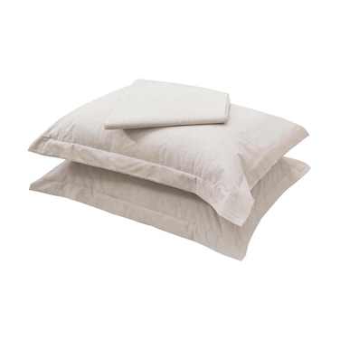 ملاية سرير المأمون - 180*200 سم - بيج