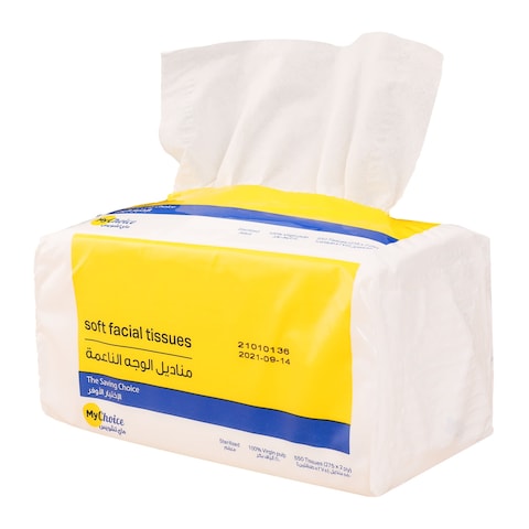 Mychoice Facial Tissues - 500 Tissues