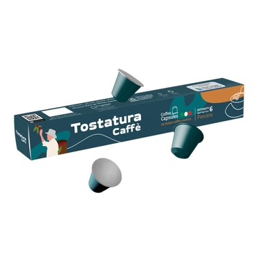 توستاتورا بيسكارا كبسولات قهوة - كثافة 6 - 10 كبسولات