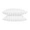 La Collection Wide Stripe Pillow Case - 50x70 Cm - 2Pieces - White