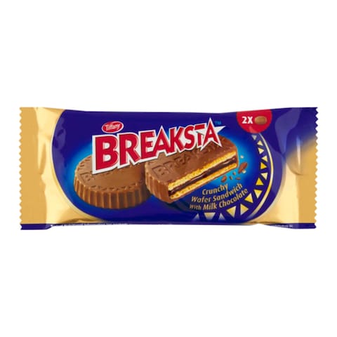 Breaksta Milk Chocolate Wafer - 26 gm - 12 Count