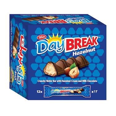Day Break Hazelnut Cream Crunchy Wafe - 16 gm - 12 Count