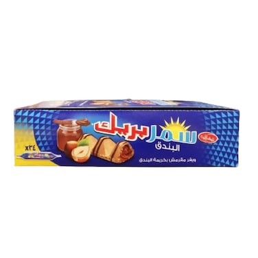 سمر بريك ويفر مقرمش بكريمة البندق - 8.9 جرام - 24 باكو