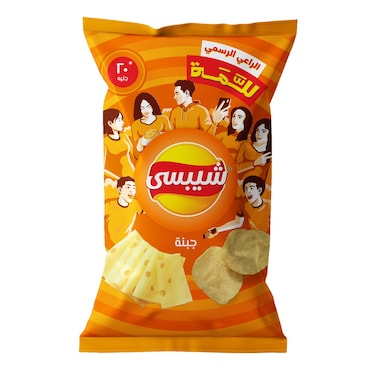 شيبسي رقائق بطاطس بالجبنة - 140 جرام