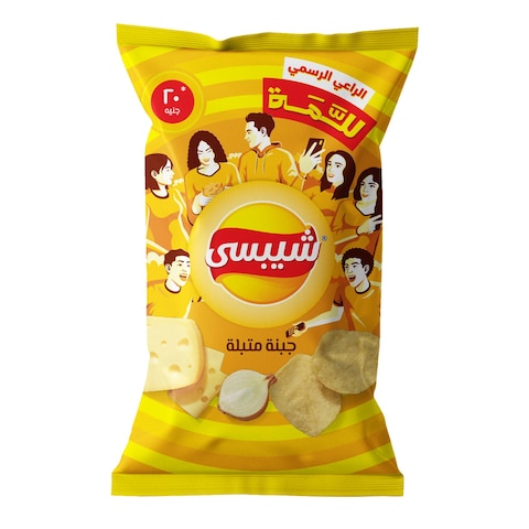 Chipsy Potato Chips with Cheese and Onion - 140 gram