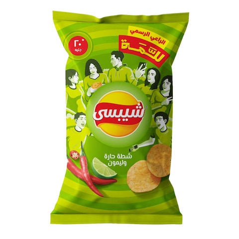 Chipsy Potato Chips with Chili and Lemon - 140 gram
