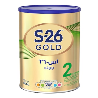 اس 26 بروميل جولد حليب مرحلة 2 لمتابعة الرضع من عمر 6 - 12 شهر - 900 جرام