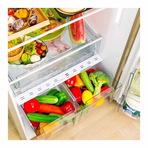 Panasonic Refrigerator 575 Liter No Frost Inverter - Inox - NR-BC753DSEG