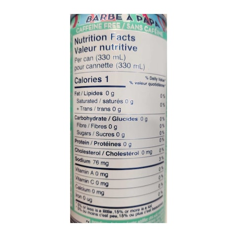 Candy Can Cotton Candy Sparkling Drink Zero Sugar - 330 ml