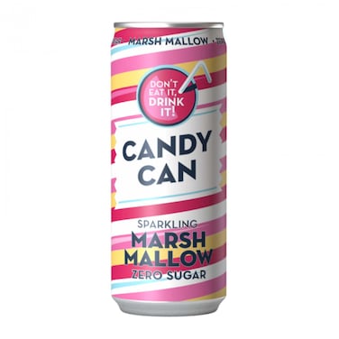 Candy Can Marshmallow Sparkling Drink Zero Sugar - 330 ml