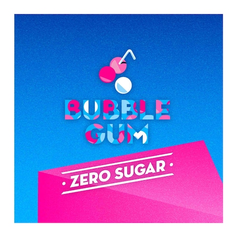Candy Can Bubble Gum Sparkling Drink Zero Sugar - 330 ml