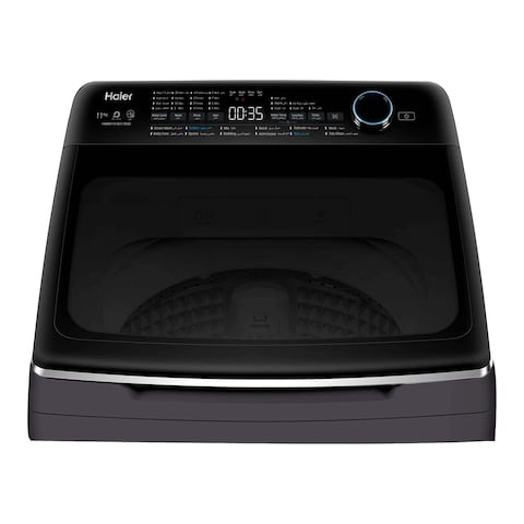 Haier Top Loading Digital Washing Machine 11kg - Dark Gray - HWM110-B2178S8