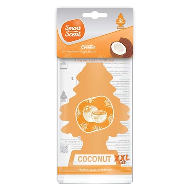 Smart Scent Car Air Freshner with Coconut Scent - XXL Paper