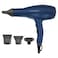 Rush Brush Hair Dryer 2400 Watt - Navy - D3-ULTRA
