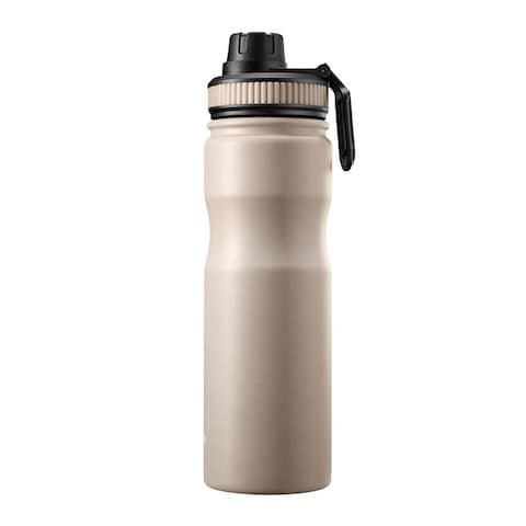 Tank Me Stainless Steel Water Bottle - 650 ml - Off White