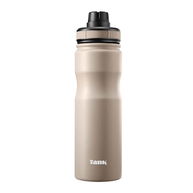 Tank Me Stainless Steel Water Bottle - 650 ml - Off White
