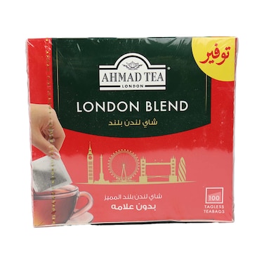 احمد تى شاي لندن بليند - 100 فتلة