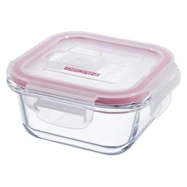 بيدريني علبة حفظ طعام زجاجية مربعة - 300 مل