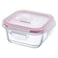 بيدريني علبة حفظ طعام زجاجية مربعة - 300 مل