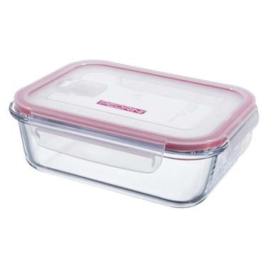 بيدريني علبة حفظ طعام زجاجية مستطيلة - 1 لتر