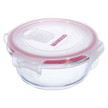 بيدريني علبة حفظ طعام زجاجية دائرية - 500 مل