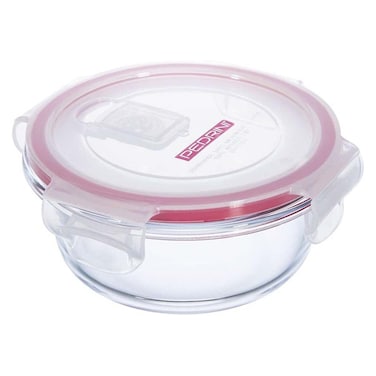 بيدريني علبة حفظ طعام زجاجية دائرية - 950 مل