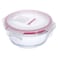 بيدريني علبة حفظ طعام زجاجية دائرية - 950 مل