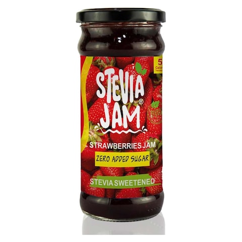 Stevia Natural Strawberry Jam No Added Sugar - 350 gram