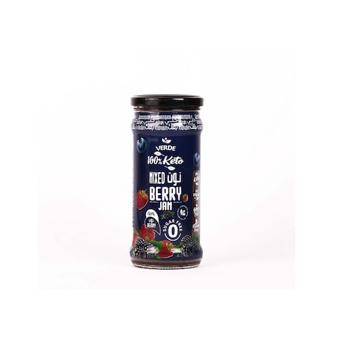 Verde Sugar Free Mix Berries Jam - 330 gm