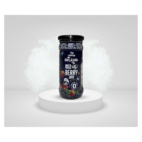 Verde Sugar Free Mix Berries Jam - 330 gm