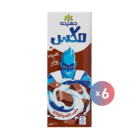 Juhayna Mix Chocolate Milk - 200ml - 6 Pieces