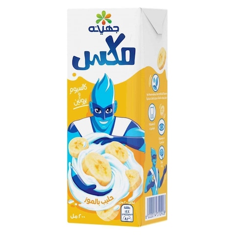 جهينه ميكس حليب بالموز - 200 مل - 6 قطع