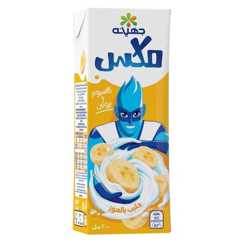 جهينه ميكس حليب بالموز - 200 مل - 6 قطع