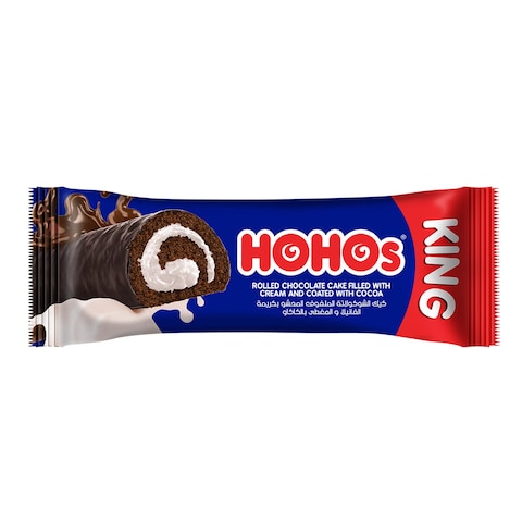 Hohos King Rolled Chocolate Cake with Cream