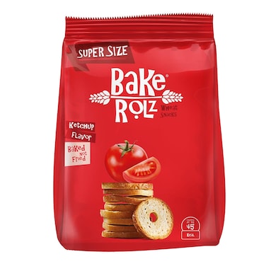 بيك رولز وجبات خفيفة من القمح بنكهة الكاتشب - 45 جرام