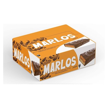 كوفرتينا مارلوس نوجا بالكاكاو والكراميل مغطاة بالشوكولاتة - 12 قطعة
