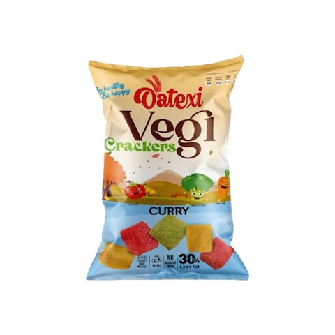 Oatexi Vegi Crackers with Curry - 60gm