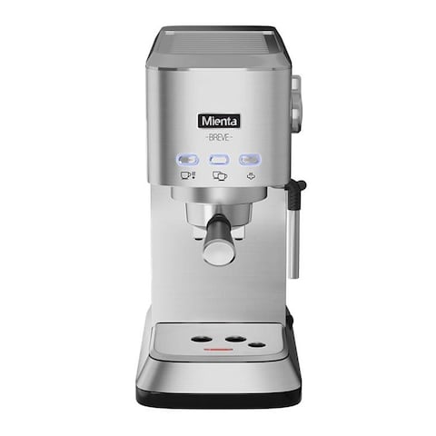 Mienta Espresso Coffee Maker 15 Bar - Silver - CM31916A