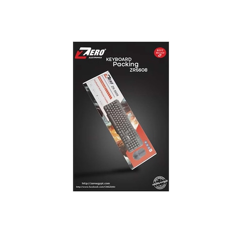 Zero Wireless Keyboard and Mouse Combo - ZR-5608