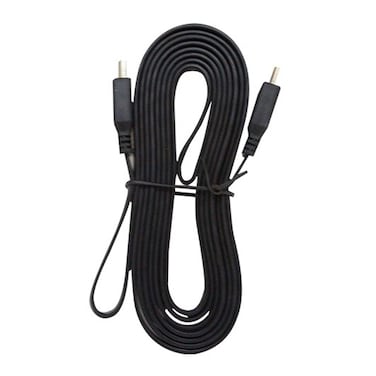 كابل زيرو HDMI مسطح 2.7 متر - أسود