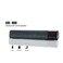 Kisonli Wireless Portable Bluetooth Speaker with Alarm Clock - Black - LED-800B