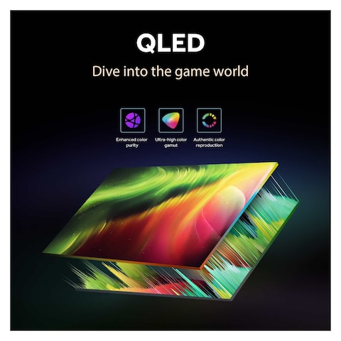 Haier 50-inch 4K UHD QLED Smart TV with Built-in Receiver - H50S80EU