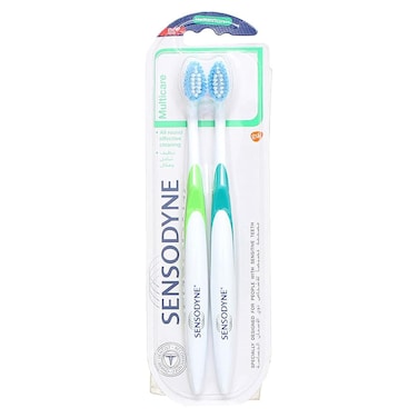 فرشاة أسنان سنسوداين للعناية باللثة - سوفت - قطعتين