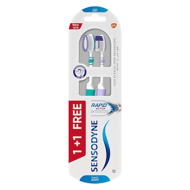 Sensodyne Deep clean Toothbrush - Soft - 2 Pieces