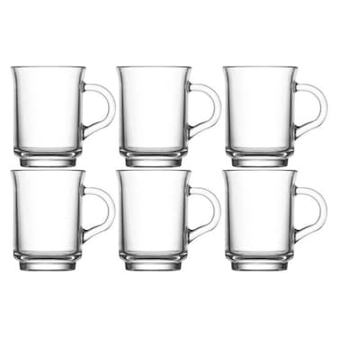 لاف طقم مجات زجاج - 6 قطع - ADA415