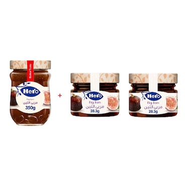 Hero Fig Jam - 350 gram + 2 Fig Jam Jar - 28.3 gram