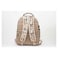 Smart Gate School Backpack with USB Port 15.6 Inch - Beige with Tree Leafs - SG-9233