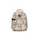 Smart Gate School Backpack with USB Port 15.6 Inch - Beige with Tree Leafs - SG-9233